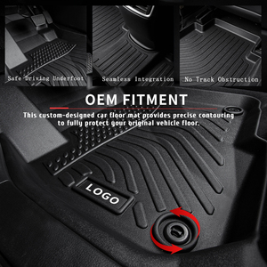 กันน้ํา 3D TPEพรมปูพื้นรถชั้นLiner Trunkสําหรับ<span class=keywords><strong>Toyota</strong></span> Avanzaและ<span class=keywords><strong>Veloz</strong></span> 2022-2024 Cargo Linerพรมรถยนต์พรม - Product Image 2