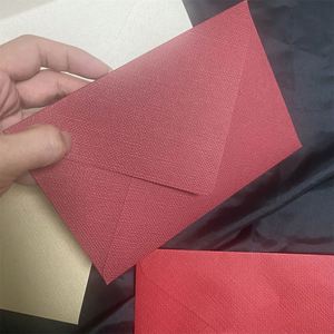 Custom YEVUN Classical <strong>Mini</strong> Wedding Invitation <strong>Envelope</strong> Greeting Card Offset Paper Luxury Linen Packaging Hot Stamping MOQ 50 - Product Image 5