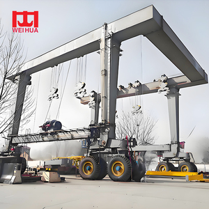 Control remoto 100 Ton 200 Ton 800 Ton Yacht Boat Marine Travel Lift Dock Boat Lift Grúas de pórtico - Product Image 3