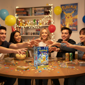 Boîte de 30 paquets de cartes à collectionner Pokémon SV8 Super Electric Breaker Pack, 150 cartes en papier TCG, fabriquées en Corée pour les fêtes - Product Image 3