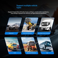 Outil de diagnostic Humzor pour camions diesel et véhicules utilitaires lourds, nouvelle énergie, OBD2, diagnostic complet du système, version PC 24V pour camions et poids lourds