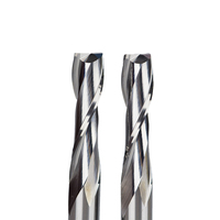 Fraise à spirale à deux dents en carbure de tungstène massif de haute précision Weix pour routeur CNC, fraiseuse pour le travail du bois