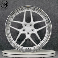 Jantes Maxtera Forged Custom Blitz 03 2 pièces style JDM pour Nissan Silvia Skyline 350Z 240SX Supra IS250 300 NSX Acura, jantes en alliage