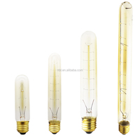 T30 T125 T225 T300 Ampoule tubulaire en verre flexible à filament Led décoratif vintage