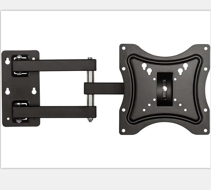 Support d'inclinaison ajustable pour écrans LCD HD LED, 14 — 42 ", mouvement complet, pivotant, support mural pour télévision