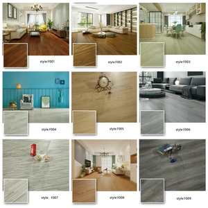 Suelo de tablones SPC de vinilo de PVC laminado de núcleo rígido de lujo, diseño <span class=keywords><strong>flotante</strong></span> impermeable con bloqueo de clic para cocina interior, dormitorio escolar - Product Image 4