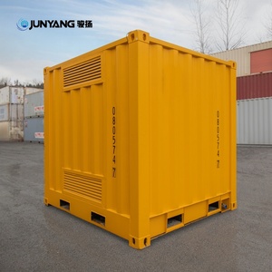 Custom ISO BV 7ft 8ft 10ft <b>Temporary</b> Storage Shipping Container Bunded <b>Floor</b> Side Opening Made Corten Steel for Dangerous Goods - Product Image 3