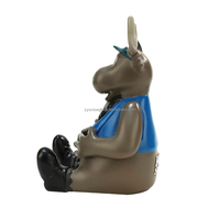 Statue en résine personnalisée wapiti tirelire tirelire pour la décoration intérieure cadeau pour enfants résine fournisseur personnalisé animal statue tirelire tirelire pour la décoration intérieure tirelire personnalisée