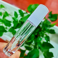 Tube vide pour brillant à lèvres, emballage cosmétique en plastique, applicateur avec bâtonnet, bouchon à vis, sérigraphie, anti-déversement, 6,3 ml