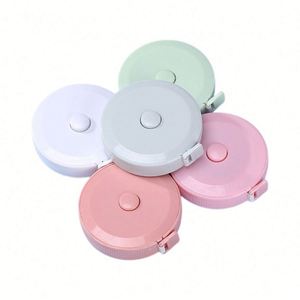 Cinta Métrica Personalizada para Medidas Corporales, Costura, Sastrería, Tejido, Manualidades, Pérdida de Peso, Regla Retráctil de Doble Escala - Product Image 3