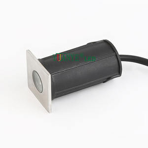 Luces de calle LED cuadradas de 3W, cambio multicolor RGBWAUVO con Tuya Zigbee Wifi y DMX512 IP67 para paisajismo en el exterior - Product Image 2