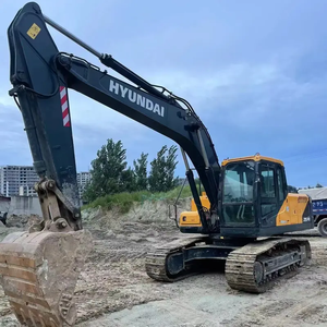 Miniexcavadora usada Hyundai 215 superventas, Motor de bomba de motor Yanmar, excavadora hidráulica sobre orugas de 21-25 toneladas para construcción - Product Image 2