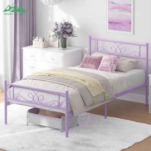 <span class=keywords><strong>Base</strong></span> de <span class=keywords><strong>Cama</strong></span> Metálica Moderna y <span class=keywords><strong>Minimalista</strong></span> Wayon, Plataforma Estable con Espacio de Almacenamiento Debajo de la <span class=keywords><strong>Cama</strong></span> - Product Image 3