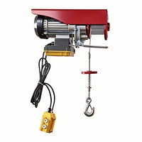 Treuil électrique silencieux monophasé Hydroclic 110V 120V à commande sans fil Pa600 Mini pour atelier, usine, ferme, construction