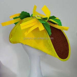 Adultos Cinco De Mayo Diademas Pizza <span class=keywords><strong>Comida</strong></span> Mexicana Fiesta Español Disfraz De Halloween Gorra para Graduación y Acción De Gracias - Product Image 3