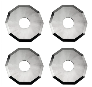 Kuris Rotary Decagonal <span class=keywords><strong>Blade</strong></span> 81566 64111 industrial carburo de tungsteno Cuchillo circular máquina tangencial cuchillas fabricantes - Product Image 3