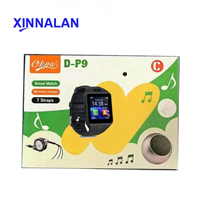 นาฬิกาอัจฉริยะรุ่นใหม่ D-P9 ปี 2026 พร้อมฟังก์ชั่นติดตามการนอนหลับ ลำโพงขนาดเล็ก หูฟัง P9 ชุดของขวัญพร้อมที่ชาร์จไร้สาย สายรัดข้อมือซิลิโคน 7 เส้น - Product Image 1