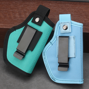 Funda Táctica de Nailon para Pistola, Porta Equipo Discreto de Extracción Rápida, Accesorio Ligero para Montar en Cinturón para Caza al Aire Libre - Product Image 4