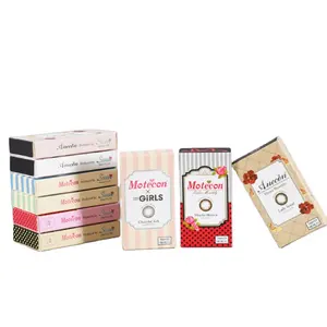Pequeña caja de cartón plegable blanca Cajas de embalaje personalizadas para medicamentos Envases cosméticos