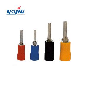 Borne à <span class=keywords><strong>sertir</strong></span> en forme de broche de connecteur de borne électrique de cordon isolé en cuivre pour une utilisation automobile - Product Image 1