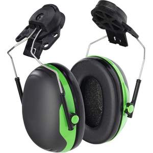 Casque antibruit monté sur capuchon NRR 23dB Protecteurs auditifs anti-chute réglables pour casque de tronçonneuse de construction - Product Image 2