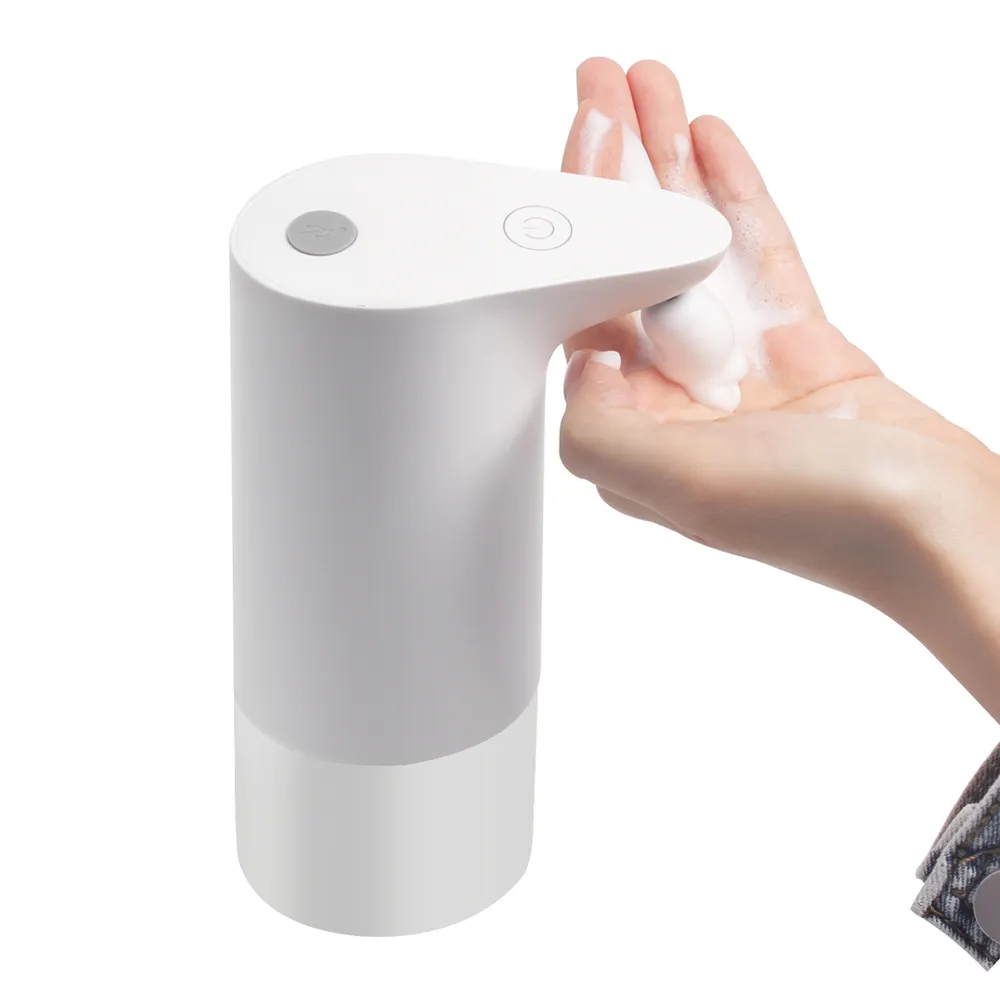 Aquacubic Bianco Elettrico Automatico del Sensore Dispenser di Sapone Touchless Distributore di Schiuma di Sapone