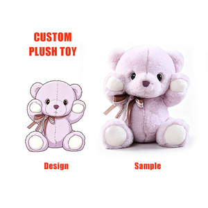 Oso de peluche de cumpleaños personalizado, figura de oso de peluche, juguete de peluche, almohada, muñeco de oso de peluche para regalo, el más vendido - Product Image 6