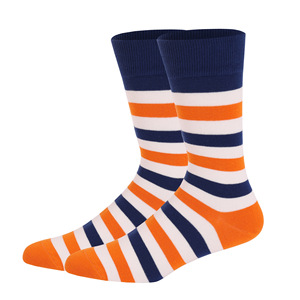 Chaussettes <span class=keywords><strong>Marvel</strong></span> colorées en gros, chaussettes de luxe personnalisées, 80% coton, motif rayé, pour hommes, grande taille - Product Image 5
