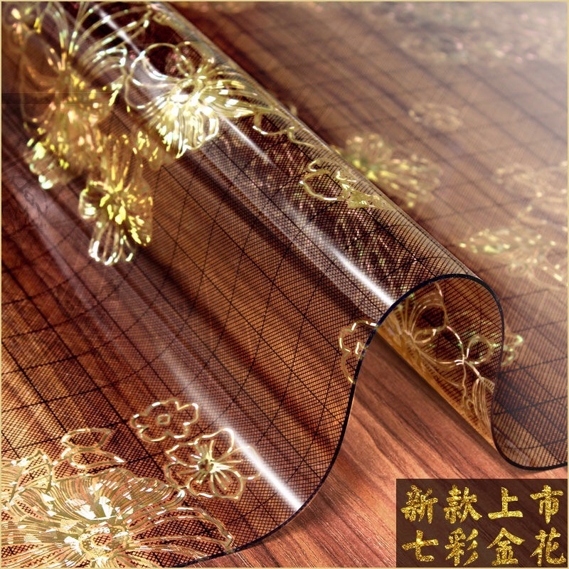 Fleur dorée colorée