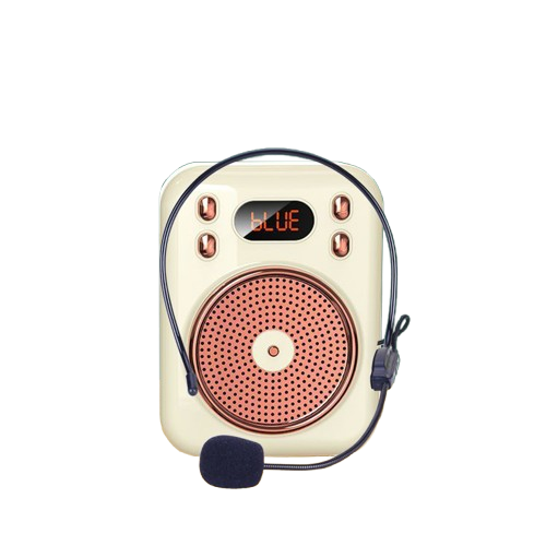 Wired Teacher/Pastor Amplifier - Portable Voice Projector with Headset Mic, Clear Sound for Classroom & Church