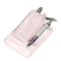 Perceuse à ongles électrique sans balais 2032, puissante et rechargeable, 35000 tr/min, lime électrique portable pour ongles en acrylique et extensions naturelles