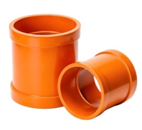 Granulés PVC-U testés pour fil lumineux haut de gamme, pour composants de drainage extérieurs ignifuges pour bâtiments
