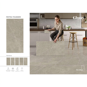 Rosalia Beige Luxury Glazed Porcelain Tiles 600x1200mm 60x120cm Premium Hotel Floor Wall Ceramic Tile - Product Image 5