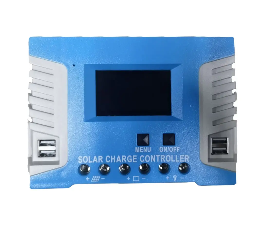 30A 12/24V PWM Contrôleur de Charge Solaire avec Double Port USB Panneau Solaire Batterie Régulateur Intelligent contrôleur de charge Solaire