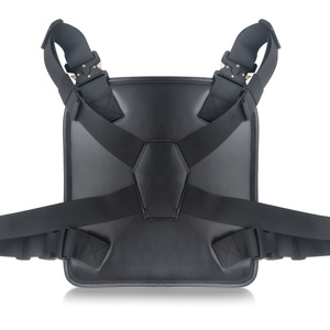 Borse di alta qualità per riporre il <span class=keywords><strong>petto</strong></span> nero da barbiere in pelle borsa da Rig per capelli 2024 utensili da taglio per barbiere - Product Image 6