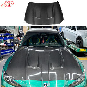 Kap mesin serat karbon kering gaya sebuah Untuk BMW M3 M4 G80 G82 G83 kap mesin karbon mobil kualitas tinggi - Product Image 1