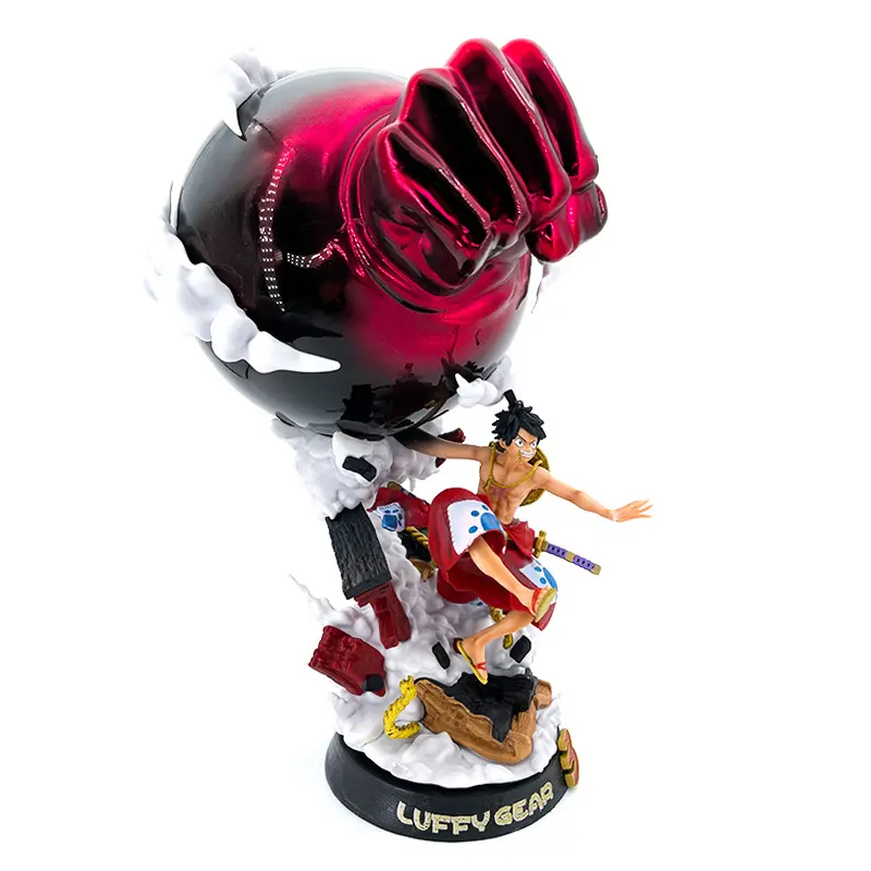 Anime One piece 39cm Monkey d luffy Gear 3 PVC resin Model Toy Collectible action Figures for gift