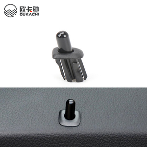 ブラックカードアロックボタンピンスクリューノブキャッププラスチックカーインテリアドアロックノブBMW5シリーズF102011-2017 - Product Image 3