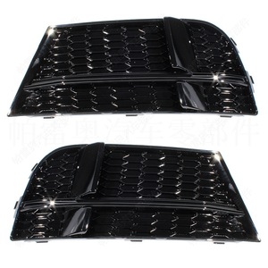 ออดี้ A3 S3 2017 2020ฝาไฟตัดหมอกกรอบสีดำมันวาว ABS ฝาครอบกันชน8V3807682N 8V3807681AB - Product Image 2