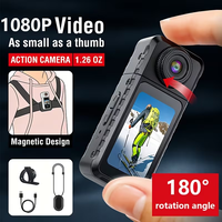 Caméra de sport extérieure 1080p la plus vendue avec écran 1,4 pouces, capteur CMOS, mise au point fixe, grand angle 120°, vision nocturne, vidéo 30fps sur MicroSD