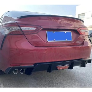For Camry 8th Gen Body Kit Rear Bumper Lip Rear Bumper <b>Diffuser</b> Protector for Toyota Camry 8th Gen 2018-2022 <b>Car</b> Accessories - Product Image 2