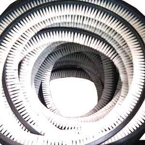 Brosse en nylon plate flexible <span class=keywords><strong>de</strong></span> bande <span class=keywords><strong>de</strong></span> convoyeur <span class=keywords><strong>de</strong></span> poulies d'entraînement normalisées pour l'industrie <span class=keywords><strong>textile</strong></span> - Product Image 6