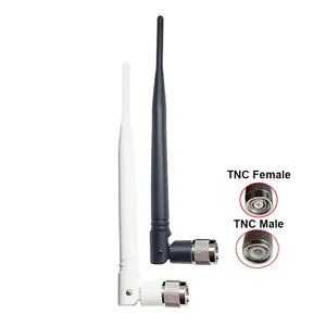 GSM/1.2G/1.5G/433/315/868/915/2.4G/5.8G 4G LTE Wifi Folding BNC Male TNC Male Female N Male Antenna 21CM Rubber Duck Antenna