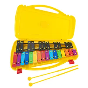 Chất Lượng Tốt Trẻ Em Âm Nhạc Khai Sáng 27 Ghi Chú Xylophone Đồ Chơi Piano Với Phím Kim Loại Màu Nhạc Cụ Gõ