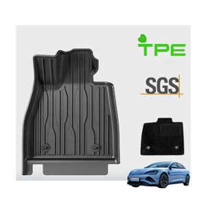 Elephant Tower Fashion 3D Tpe Antideslizante Car Floor Mat Tpe Car Carpet Mat para BYD Seal - Product Image 1