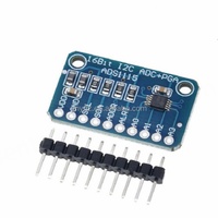 Módulo de Placa de Desarrollo ADC de Alta Precisión Ultra Pequeño de 4 Canales I2C de 16 Bits ADS1115 con BTS7960