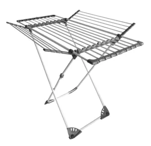 Support de séchage pour vêtements, 27M, espace de rangement pour linge, cintre multifonctionnel pour vêtements, cintre etendoir - Product Image 1