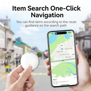 Dual-System GPS-Tracker Ortungsgerät Schlüsselfinder Mini Air Smart Tag für Apple Find My und Google Android Find Hub - Product Image 2