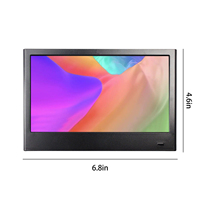 Monitor CCTV 7 Inci Monitor Industri Layar TFT LCD dengan Input VGA BNC AV