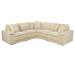 Oturma odası mobilya için köşe kanepe modern tarzı L şekilli şezlong rahat modüler koltuk takımı - Product Image 3